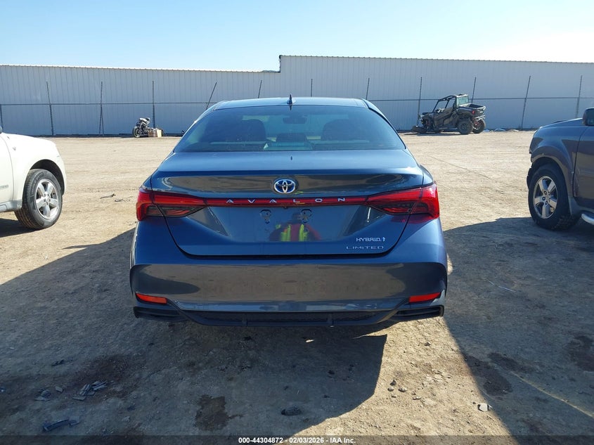 2020 Toyota Avalon Hybrid Limited VIN: 4T1C21FB7LU019580 Lot: 44304872