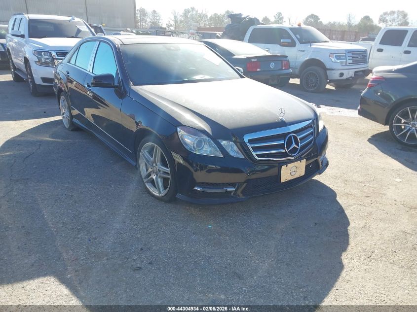 2013 Mercedes-Benz E 550 4Matic