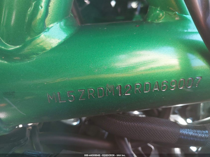 2024 Kawasaki Zr900 M VIN: ML5ZRDM12RDA69007 Lot: 44305048