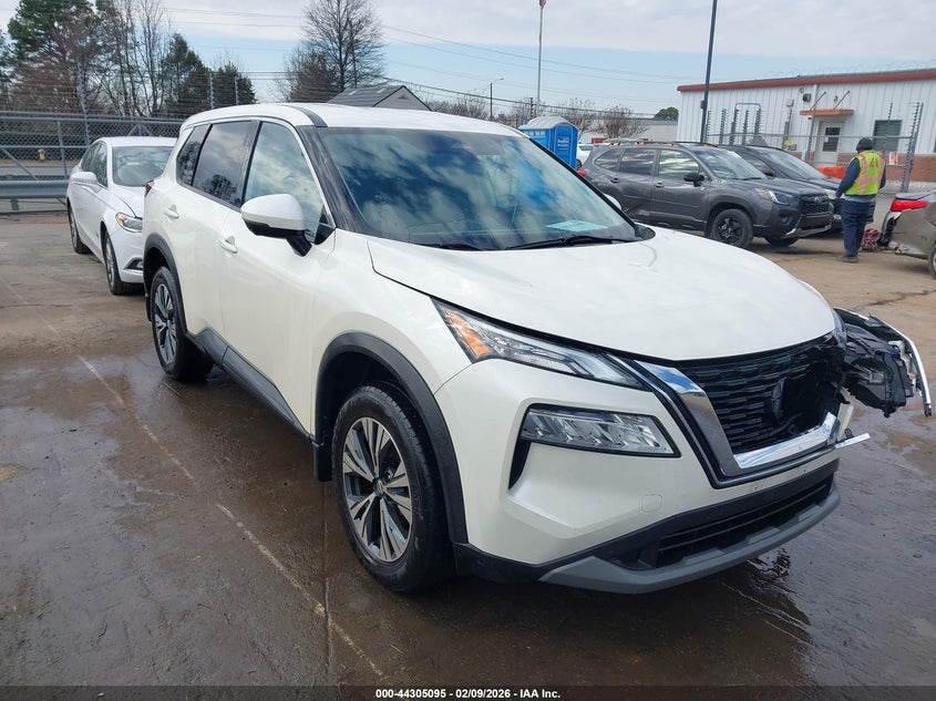 JN8AT3BB0MW224758 2021 Nissan Rogue Sv Intelligent Awd auction photo 1