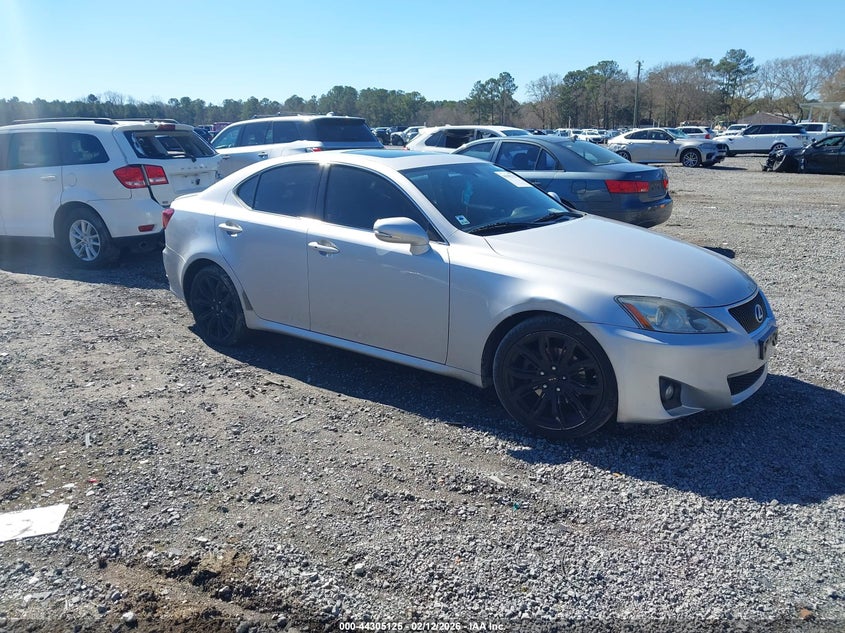 2012 Lexus Is 2.5 Is 250 silver Lot 111044305125 Vin JTHBF5C22C5180928