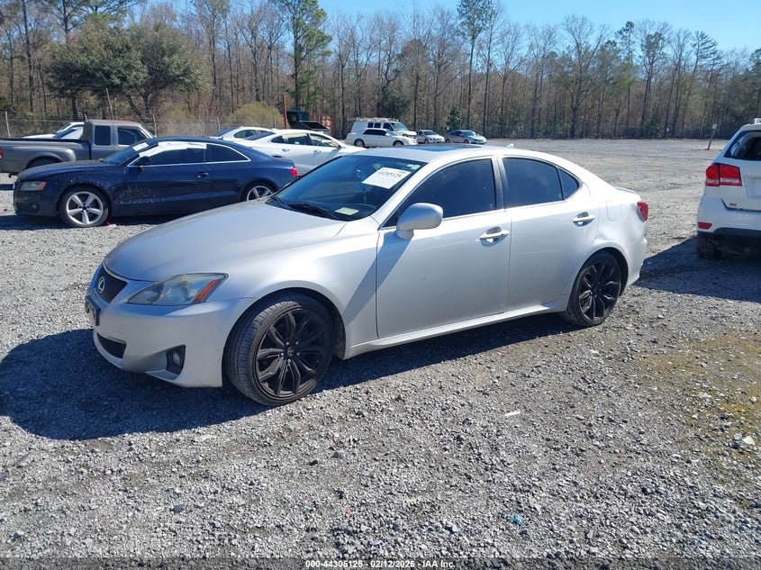 2012 Lexus Is 2.5 Is 250 silver Lot 111044305125 Vin JTHBF5C22C5180928