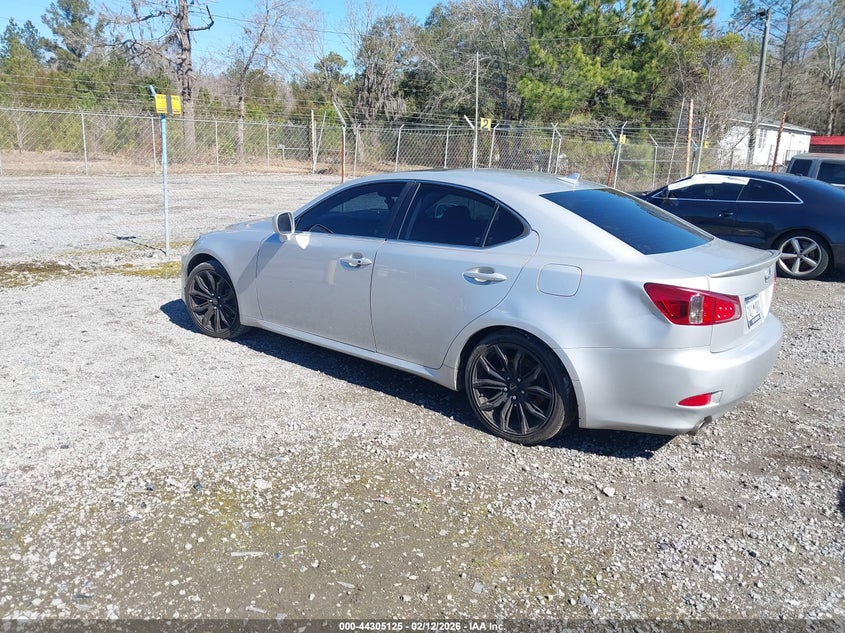 2012 Lexus Is 2.5 Is 250 silver Lot 111044305125 Vin JTHBF5C22C5180928