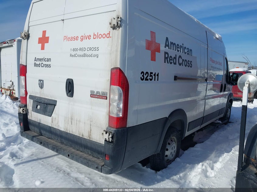 2021 Ram Promaster 3500 Cargo Van High Roof 159 Wb Ext