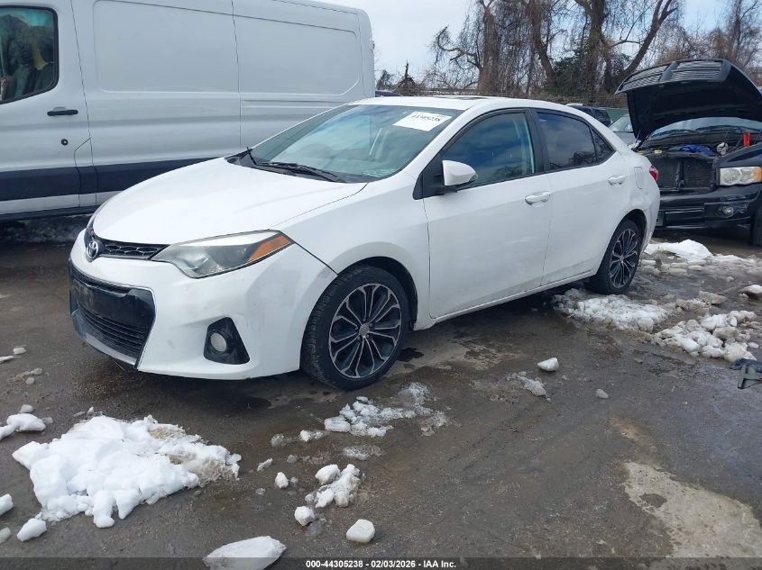 2015 Toyota Corolla S Plus