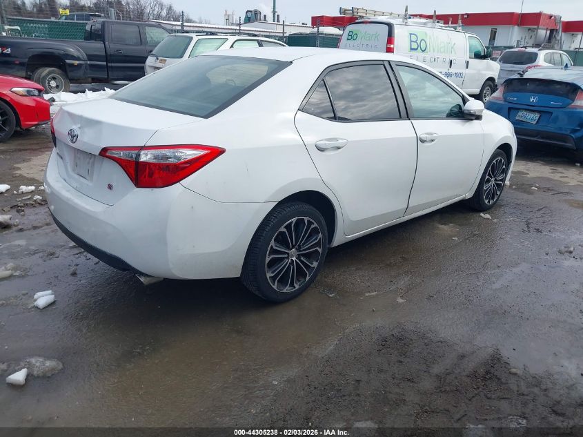 2015 Toyota Corolla S Plus