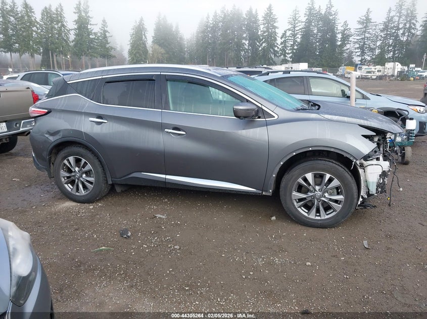 2016 Nissan Murano Sl VIN: 5N1AZ2MH4GN125727 Lot: 44305264