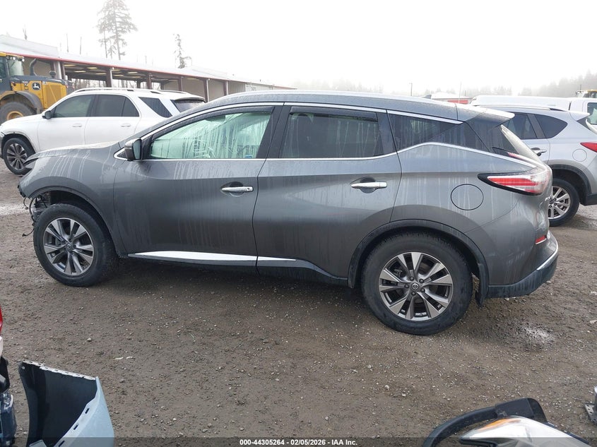 2016 Nissan Murano Sl VIN: 5N1AZ2MH4GN125727 Lot: 44305264