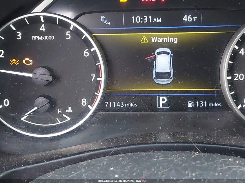 2016 Nissan Murano Sl VIN: 5N1AZ2MH4GN125727 Lot: 44305264