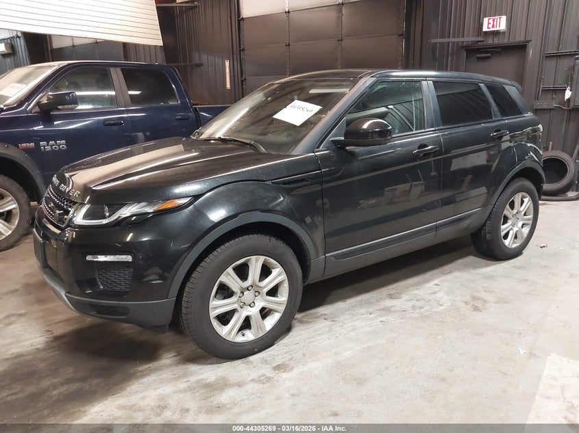 Vin: salvp2bg2hh257125, lot: 44801649, land rover range rover evoque se/se premium 20172