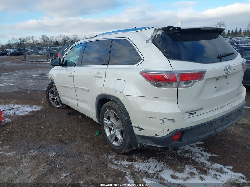 2015 Toyota Highlander Limited Platinum V6
