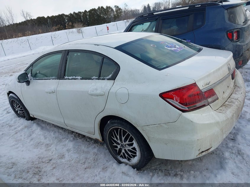 2014 Honda Civic Lx VIN: 19XFB2F5XEE040927 Lot: 44305366