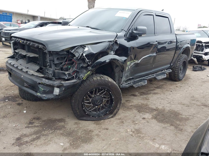 2016 Ram 1500 3.0 Ram Laramie black Lot 111044305524 Vin 1C6RR6NM1GS368723