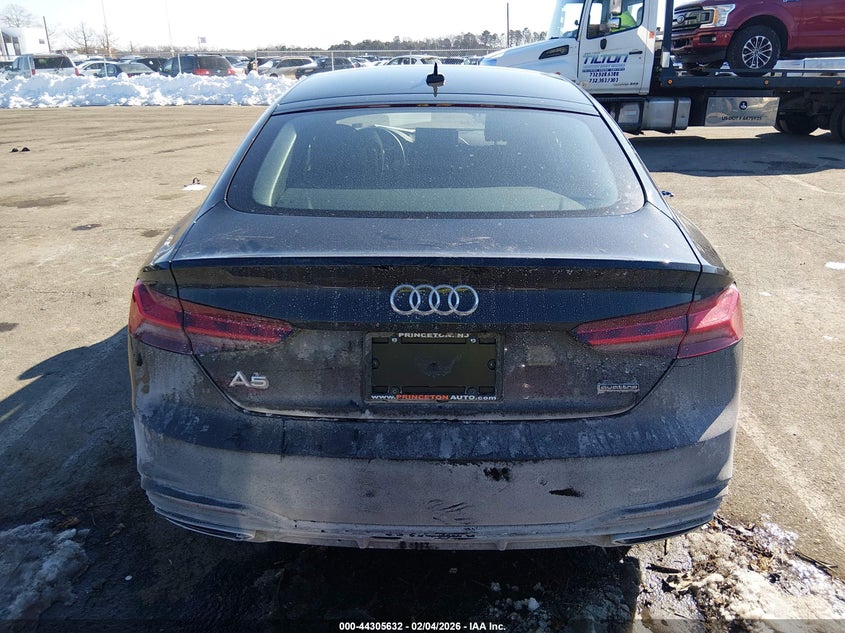 2025 Audi A5 2.0 Sportback Premium 45 Tfsi S Line Quattro S Tronic black Lot 111044305632 Vin WAUDACF59SA016775