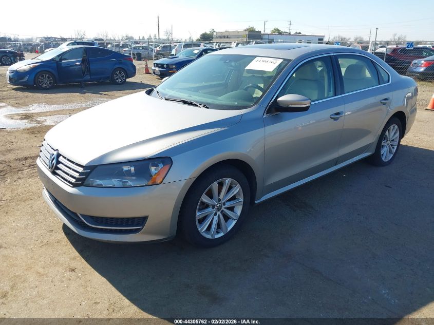 2012 Volkswagen Passat 2.0L Tdi Se