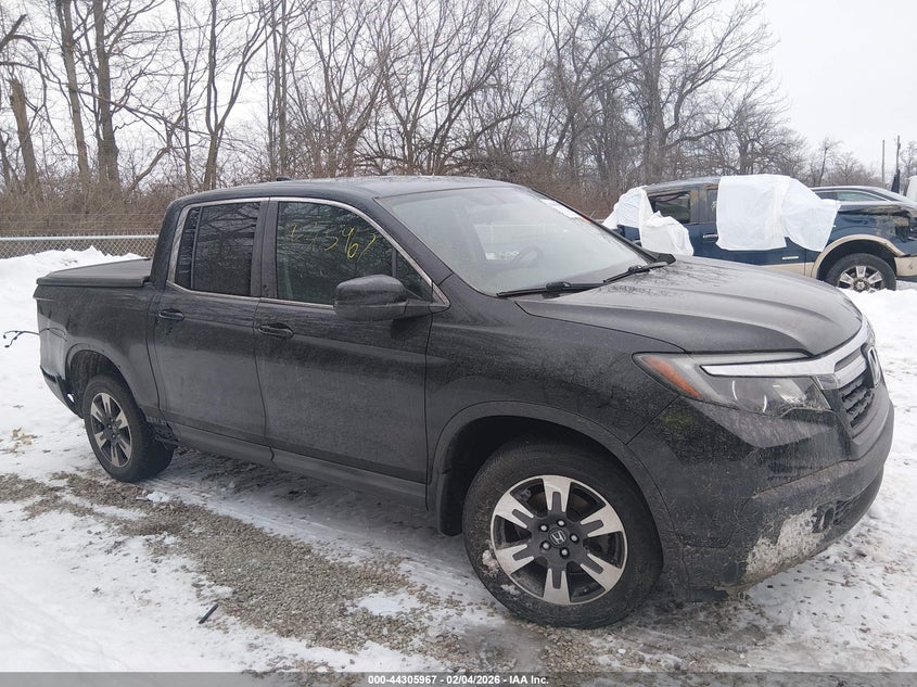 2017 Honda Ridgeline 3.5 Rtl Black Lot 111044305967 Vin 5FPYK3F54HB031662