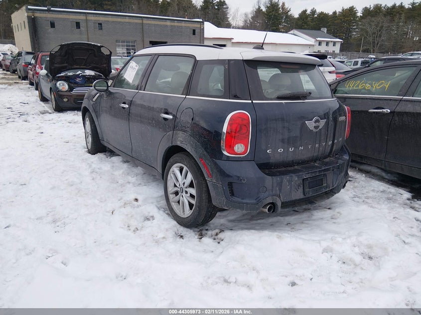 Vin: wmwzc5c51ewp35767, lot: 44802354, mini countryman cooper s 20143
