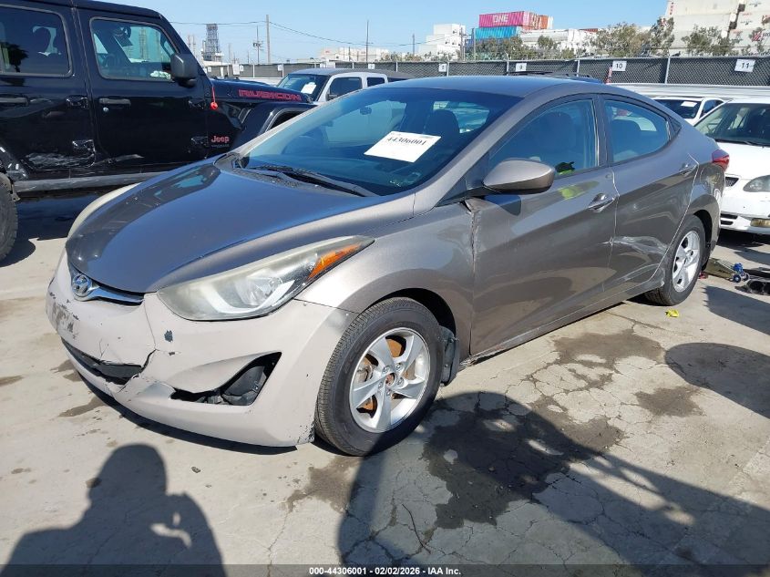 2014 Hyundai Elantra Se
