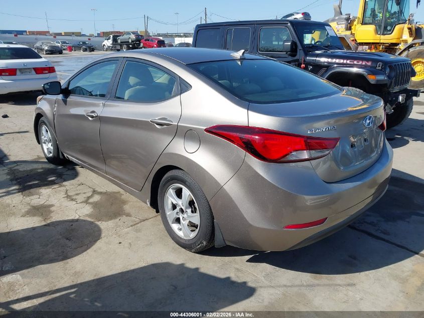 2014 Hyundai Elantra Se