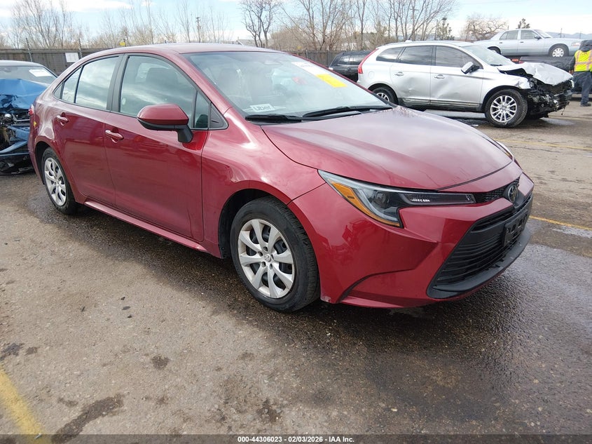 5YFB4MDE7SP262813 2025 Toyota Corolla Le auction photo 1