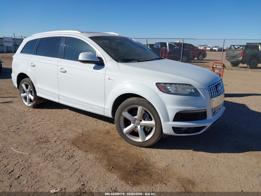 2015 Audi Q7 3.0T S Line Prestige