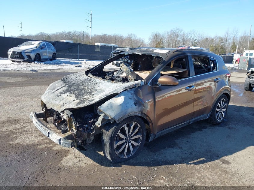 VIN KNDPNCAC4H7229407 2017 KIA SPORTAGE EX