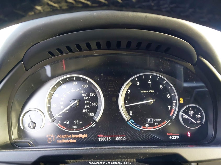 2016 BMW X5 xDrive50I VIN: 5UXKR6C50G0J80212 Lot: 44306298