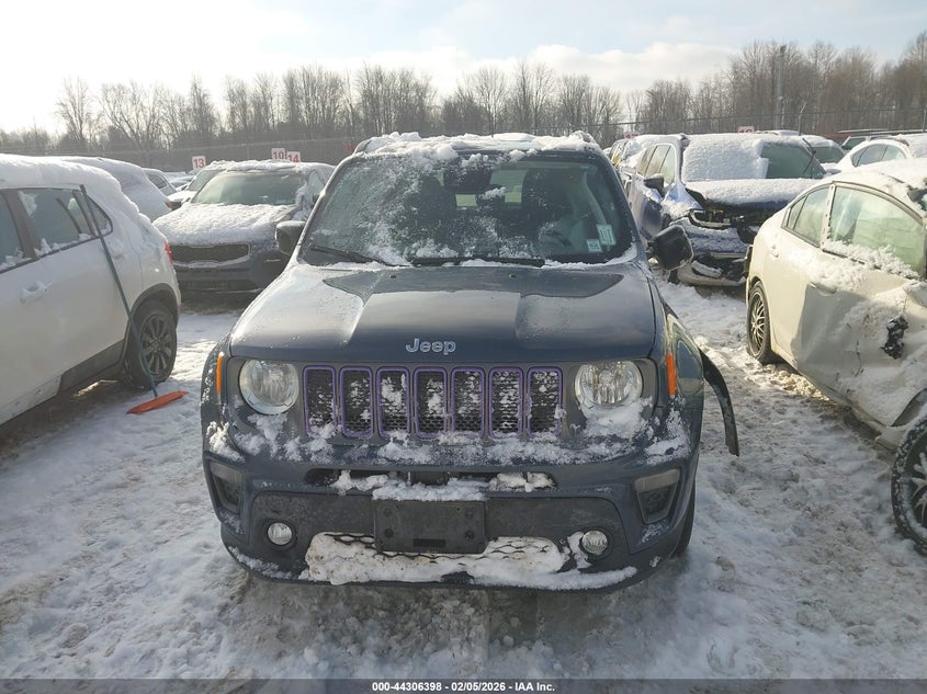 2022 Jeep Renegade Limited 4X4 VIN: ZACNJDD17NPN72534 Lot: 44306398