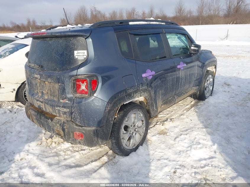 VIN ZACNJDD17NPN72534 2022 JEEP RENEGADE LIMITED 4X4