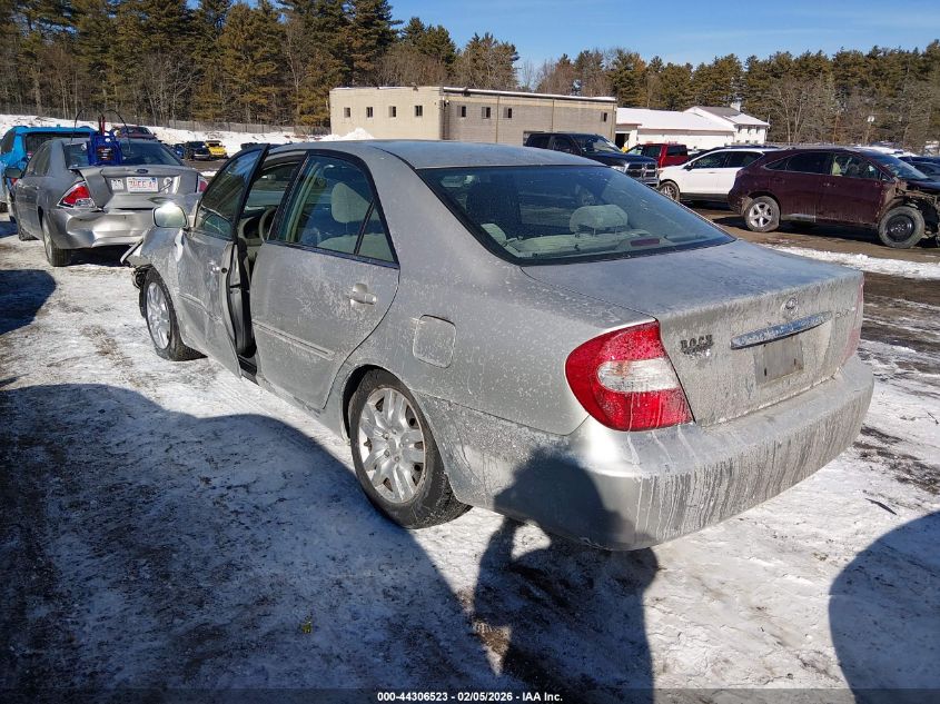 2002 Toyota Camry Xle