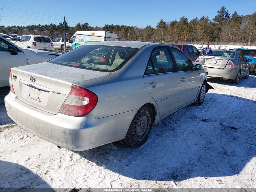 2002 Toyota Camry Xle