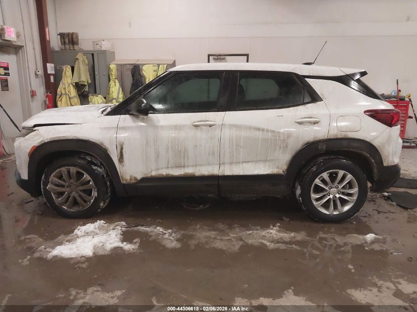 2022 Chevrolet Trailblazer Fwd Ls VIN: KL79MMS23NB104847 Lot: 44306618