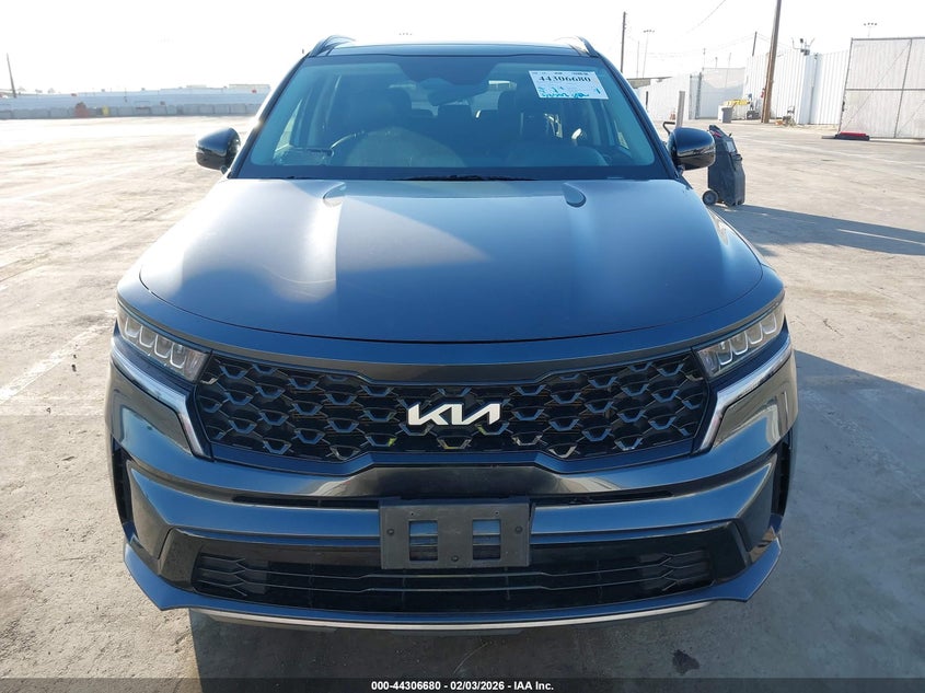 2022 Kia Sorento S VIN: 5XYRL4LC7NG087358 Lot: 44306680