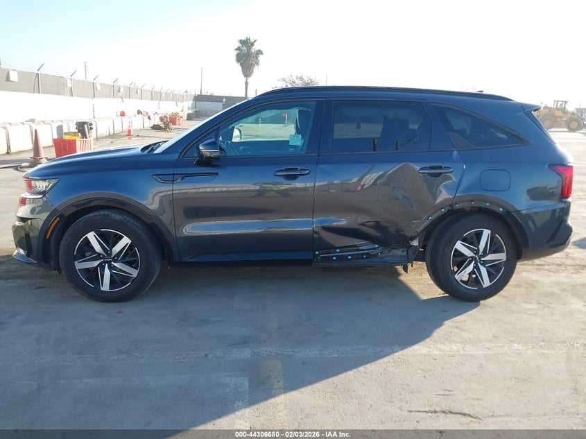 2022 Kia Sorento S VIN: 5XYRL4LC7NG087358 Lot: 44306680