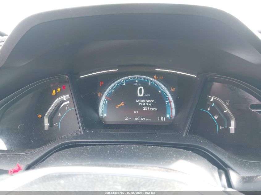 2020 Honda Civic Lx VIN: 2HGFC2F65LH523024 Lot: 44306702