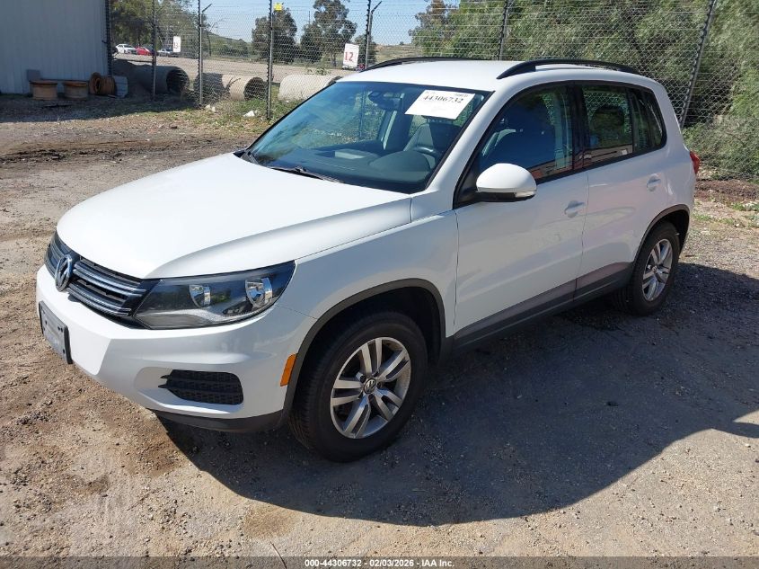 2017 Volkswagen Tiguan 2.0T/2.0T S