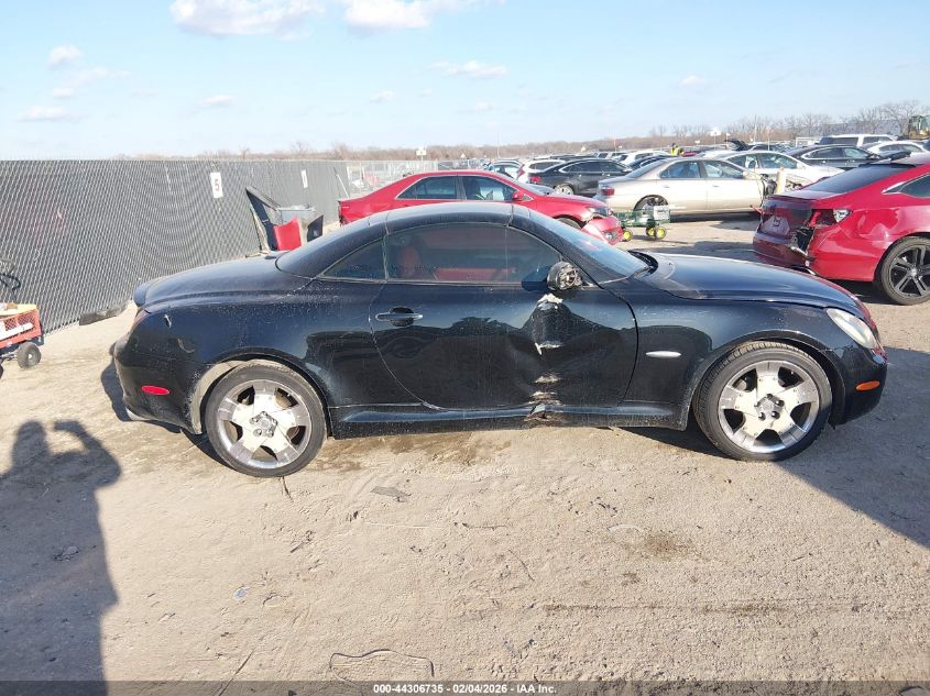 2005 Lexus Sc 430 VIN: JTHFN48Y150062350 Lot: 44306735