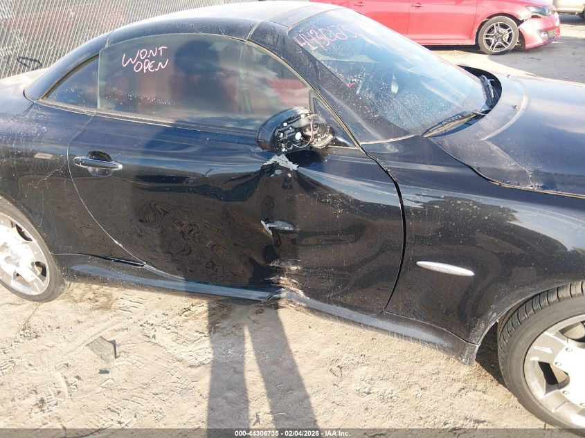 2005 Lexus Sc 430 VIN: JTHFN48Y150062350 Lot: 44306735