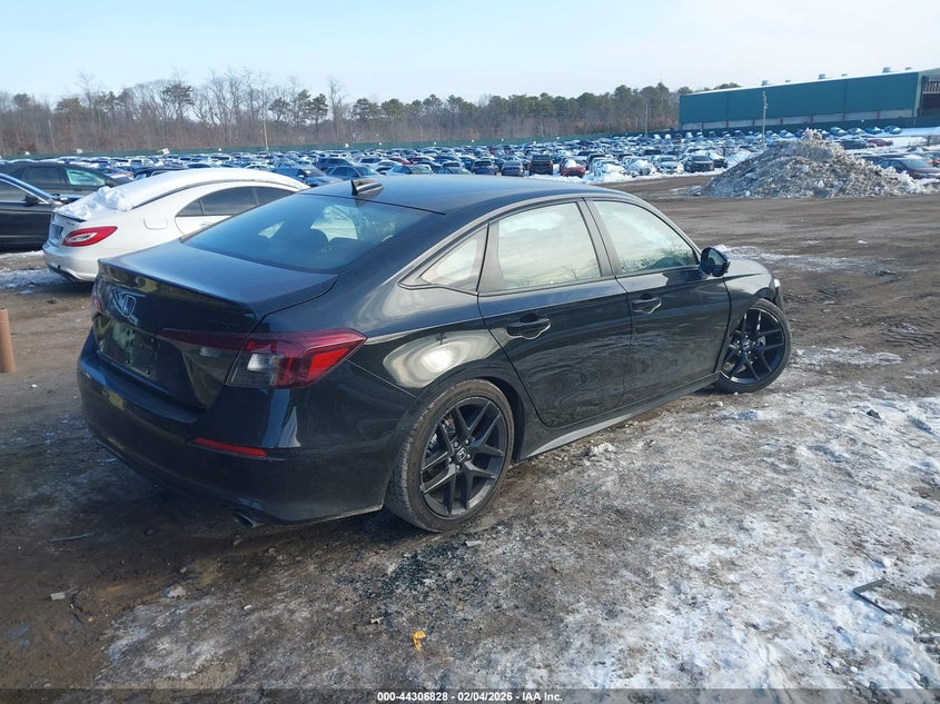 Vin: 2hgfe2f54th534579, lot: 44803208, honda civic sport 20264