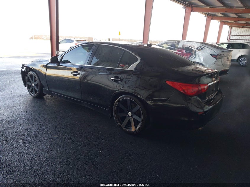 2017 Infiniti Q50 3.0 3.0T Premium black Lot 111044306834 Vin JN1EV7AP7HM737005