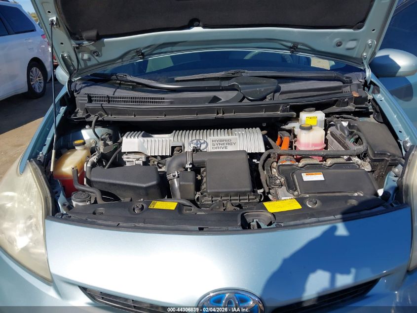 2013 Toyota Prius Two VIN: JTDKN3DU5D1622313 Lot: 44306839