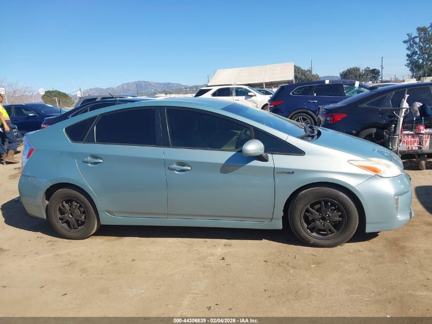 2013 Toyota Prius Two VIN: JTDKN3DU5D1622313 Lot: 44306839