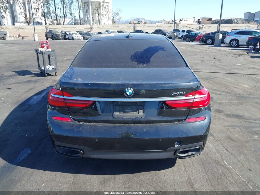 2017 BMW 740I VIN: WBA7E2C51HG739820 Lot: 44306984