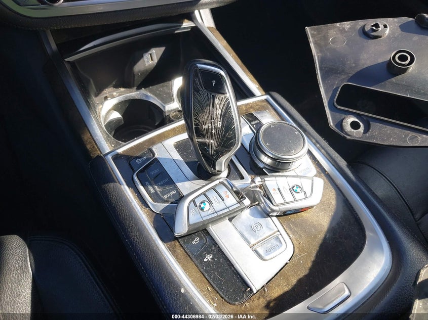 2017 BMW 740I VIN: WBA7E2C51HG739820 Lot: 44306984