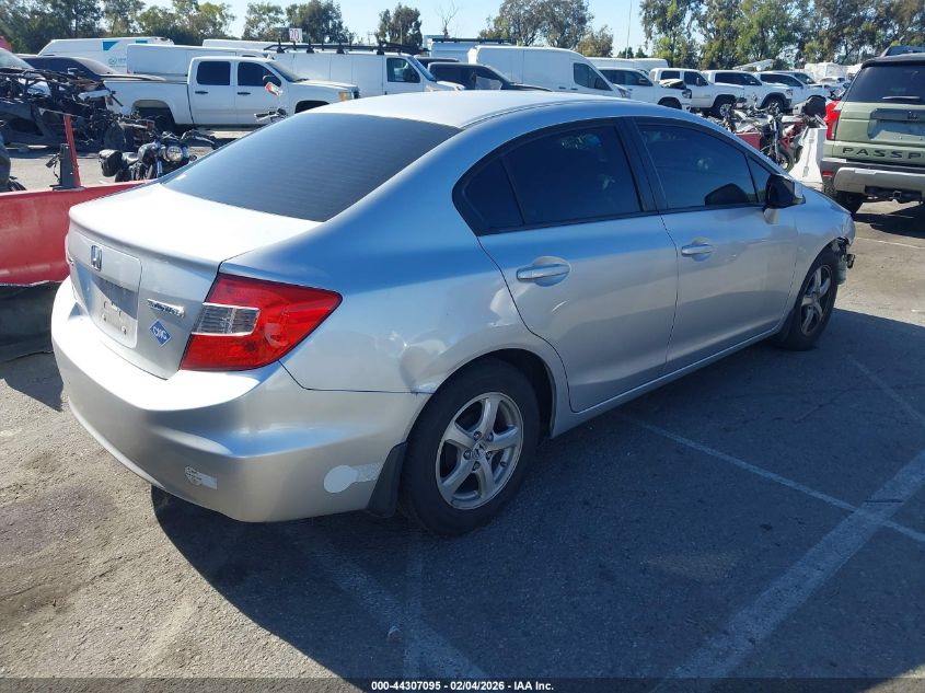 2012 Honda Civic Natural Gas