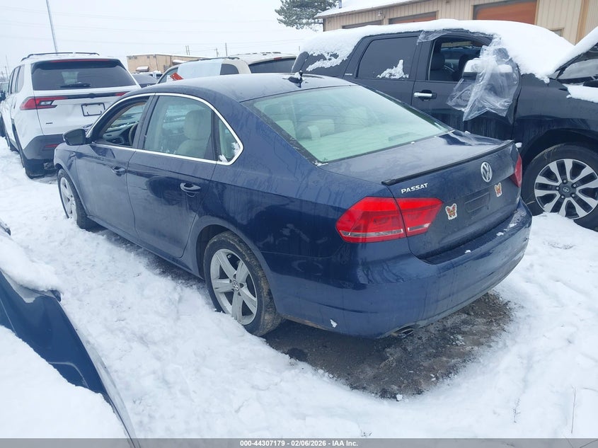 2013 Volkswagen Passat 2.5L Se