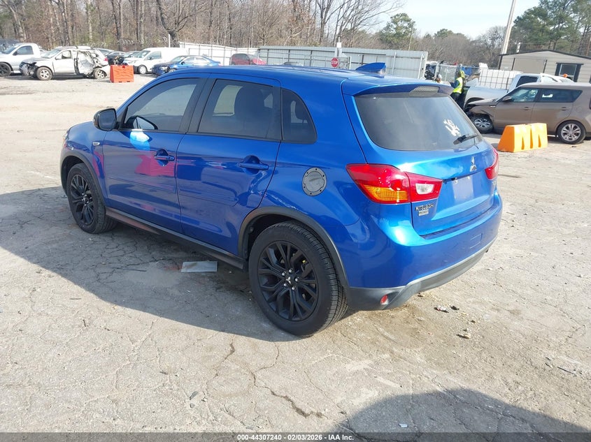 Vin: ja4ap3au0hz069386, lot: 44803620, mitsubishi outlander sport 2.0 le 20173