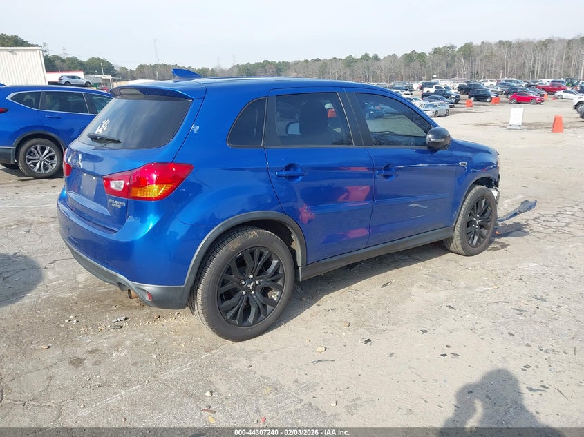 Vin: ja4ap3au0hz069386, lot: 44803620, mitsubishi outlander sport 2.0 le 20174
