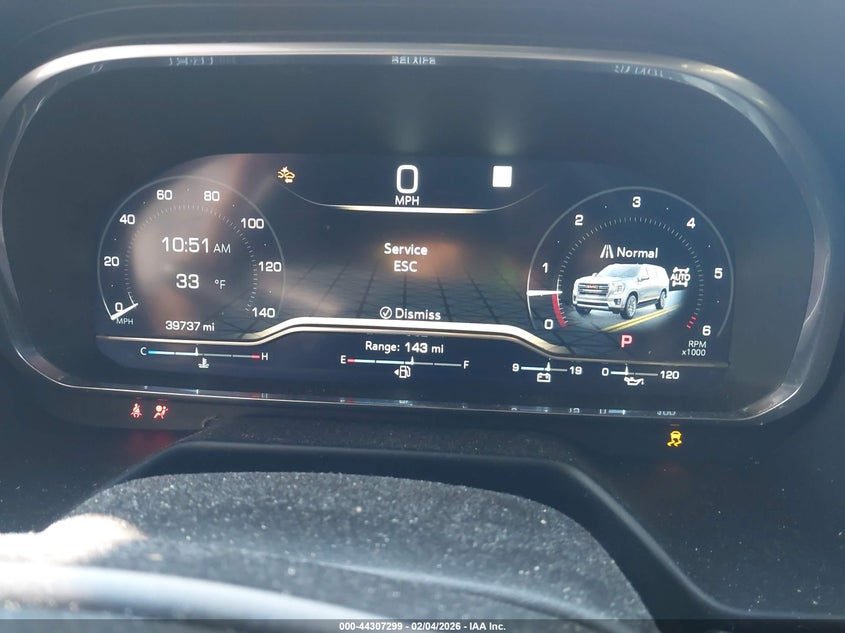 2022 GMC Yukon Xl At4 VIN: 1GKS2HKL0NR153932 Lot: 44307299