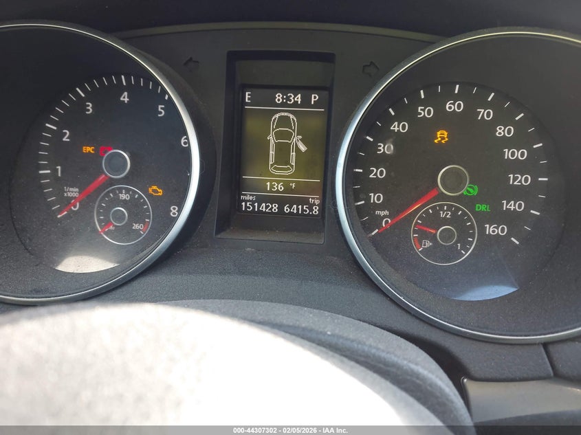 2010 Volkswagen Golf 4-Door VIN: WVWDB7AJ7AW297584 Lot: 44307302